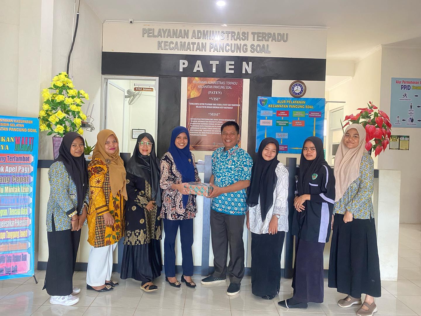 Penjembutan dan Pelepasan siswa PKL SMK N 1 Pancung Soal 