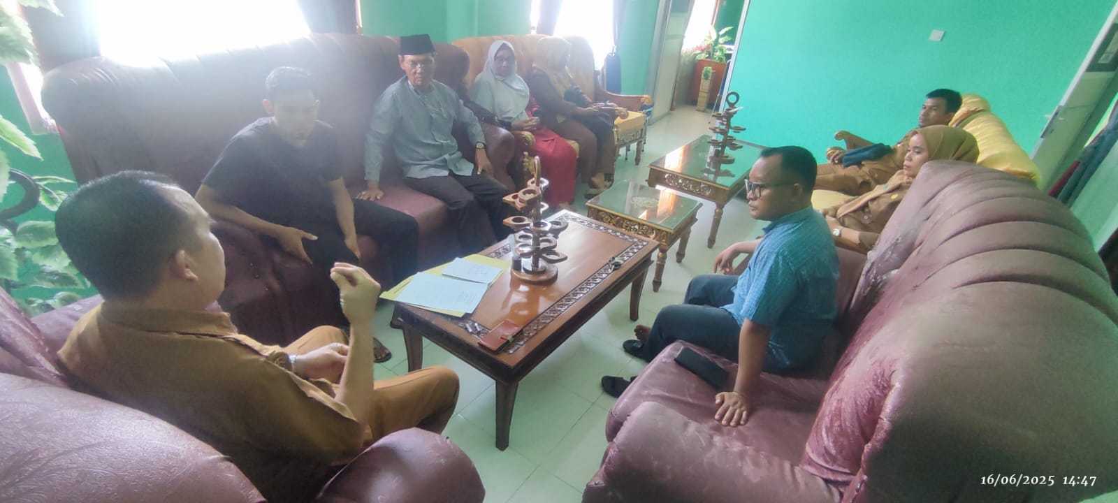 Senin 16 Juni 2025 Koordinasi Peraturan Bersama Perangkat Nagari Inderapura