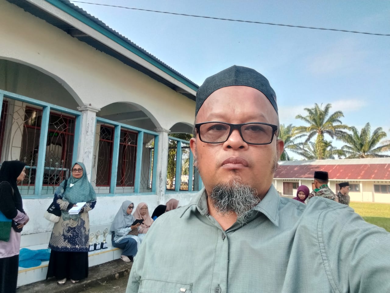 Menghadiri kegiatan peringatan 1 Muharam di Nagari Tluk Amplu Inderapura