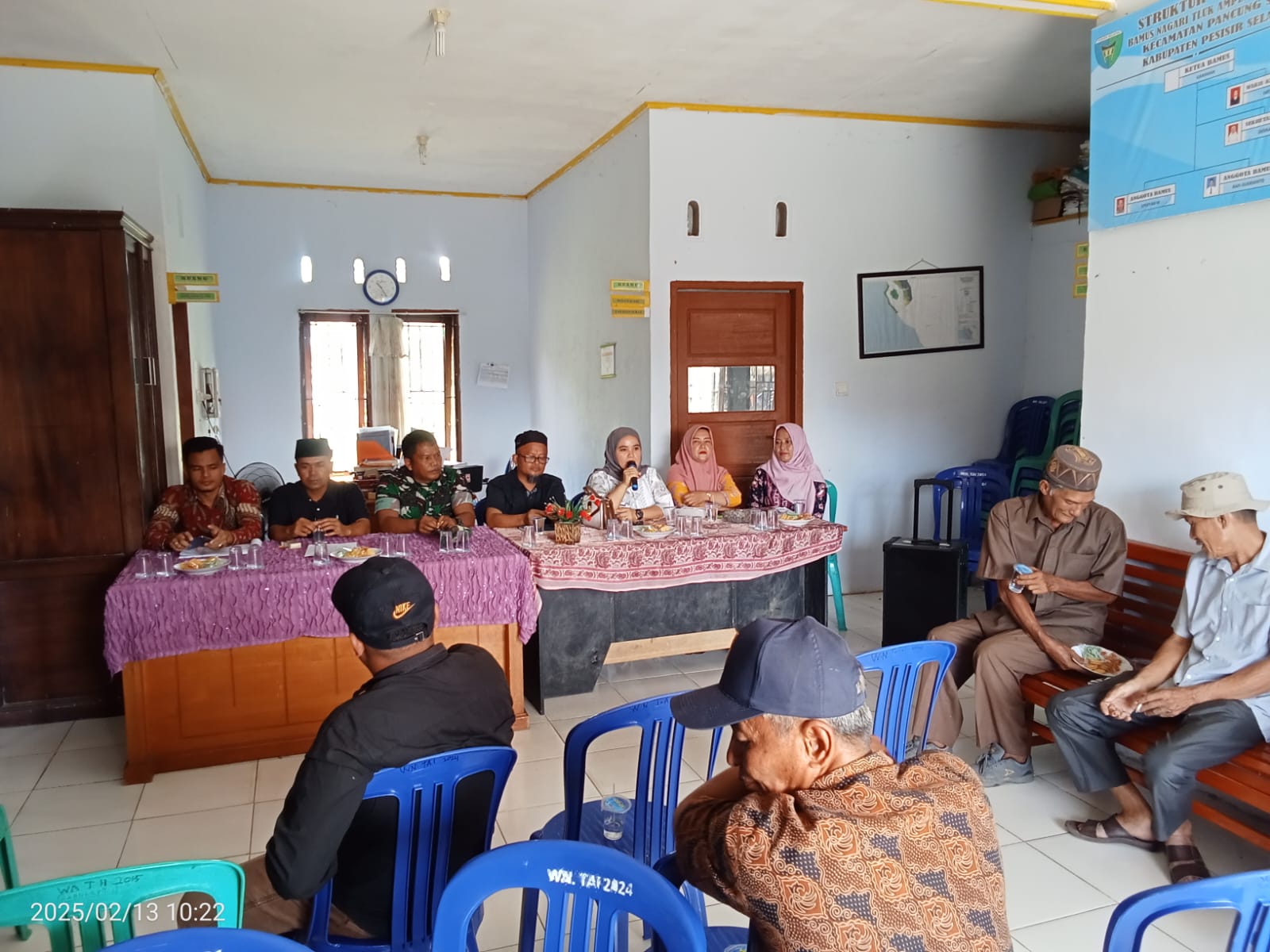 Musyawarah Penetapan BLT Nagari Tluk Amplu Inderapura