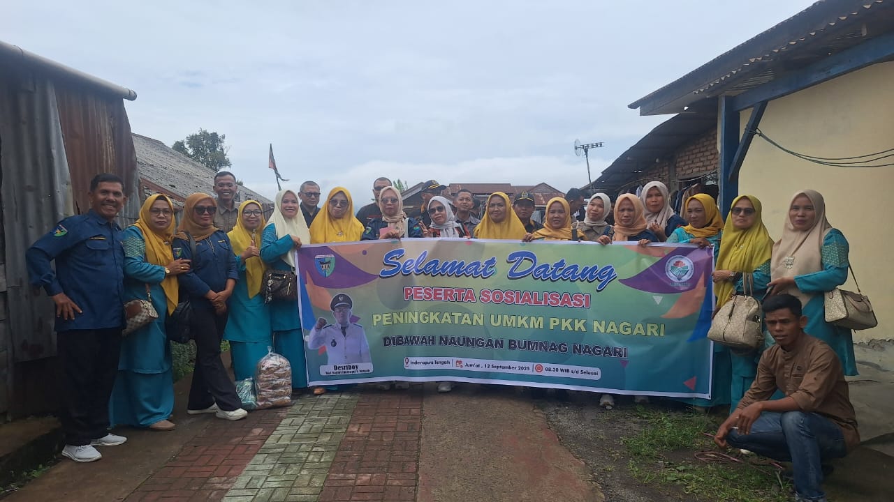 Kegiatan BUMNAG Nagari Inderapura Tengah