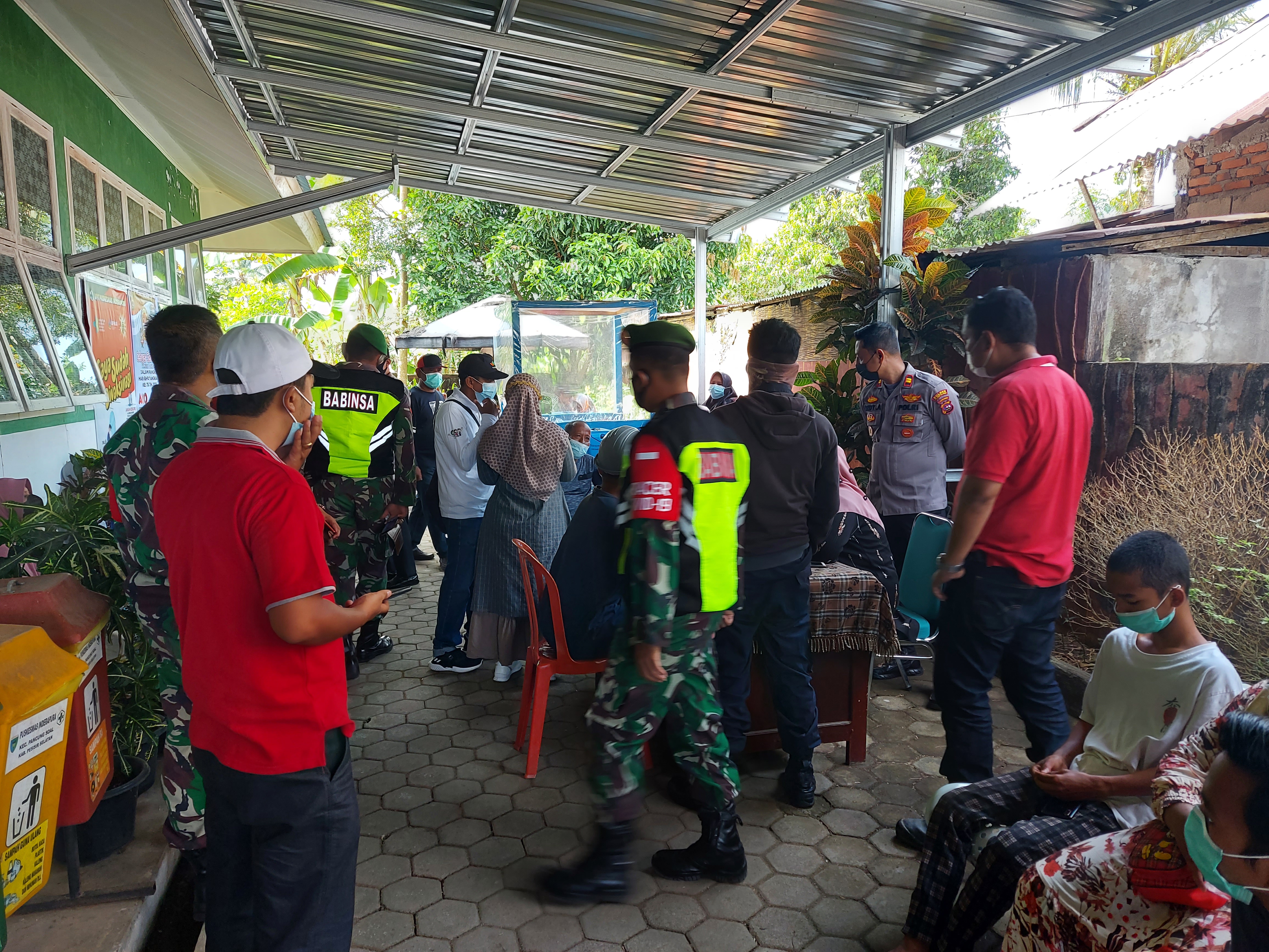 Gebyar pelaksanaan vaksinasi covid 19  tk kecamatan pancung soal