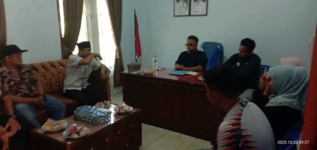 Rapat koordinasi Dengan Bamus Terkait Pelaksanaan Musyawarah Nagari