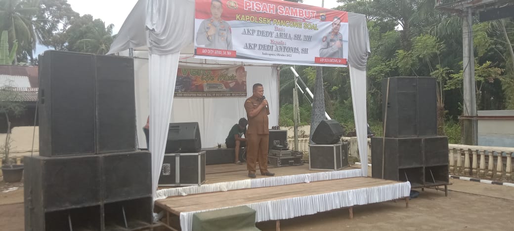 Acara Pisah Sambut Kapolsek Pancung Soal 