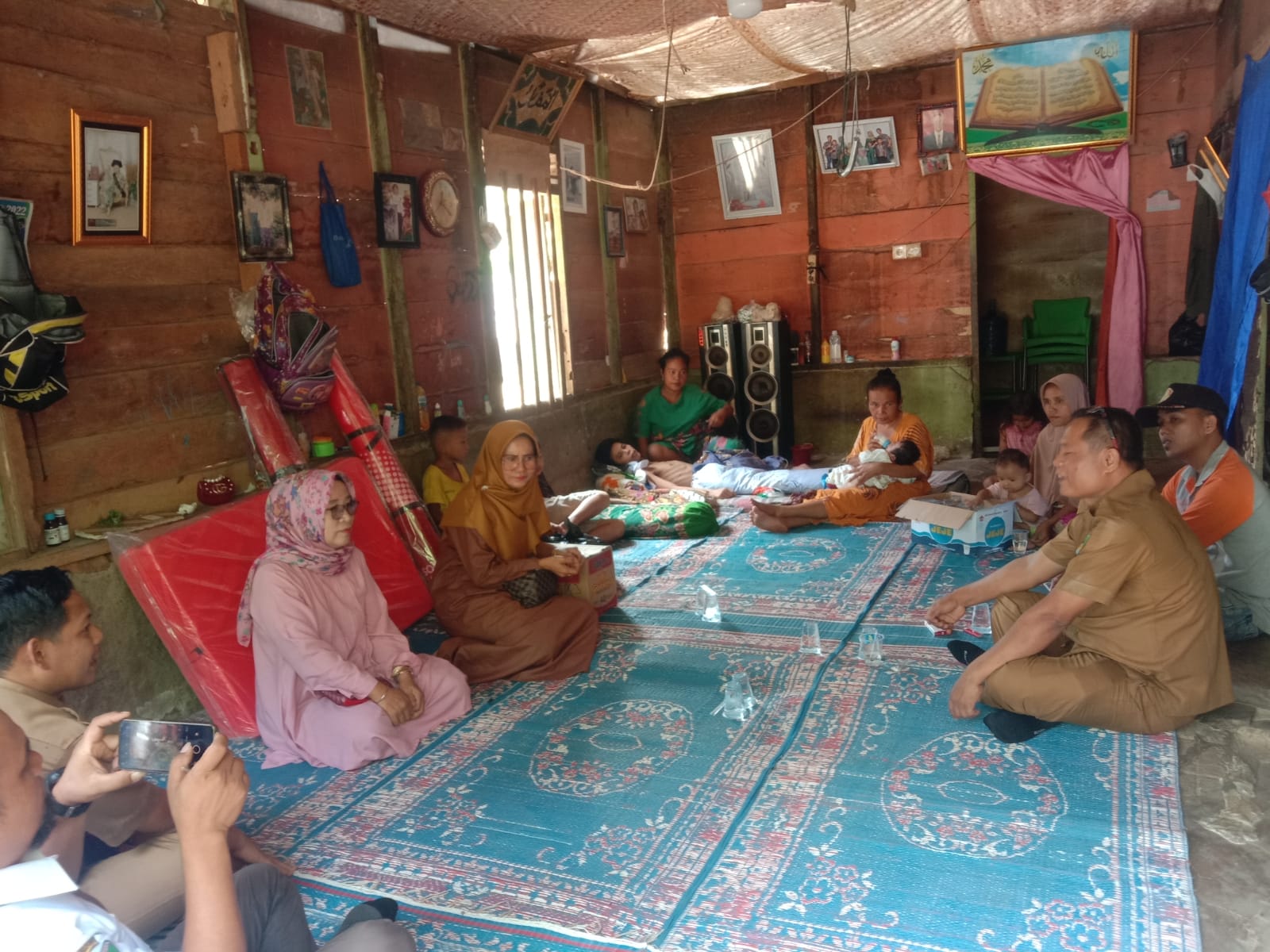 Kunjungan Dinas Sosial Kabupaten Pesisir Selatan ke Kampung Bukit Tahil Mas