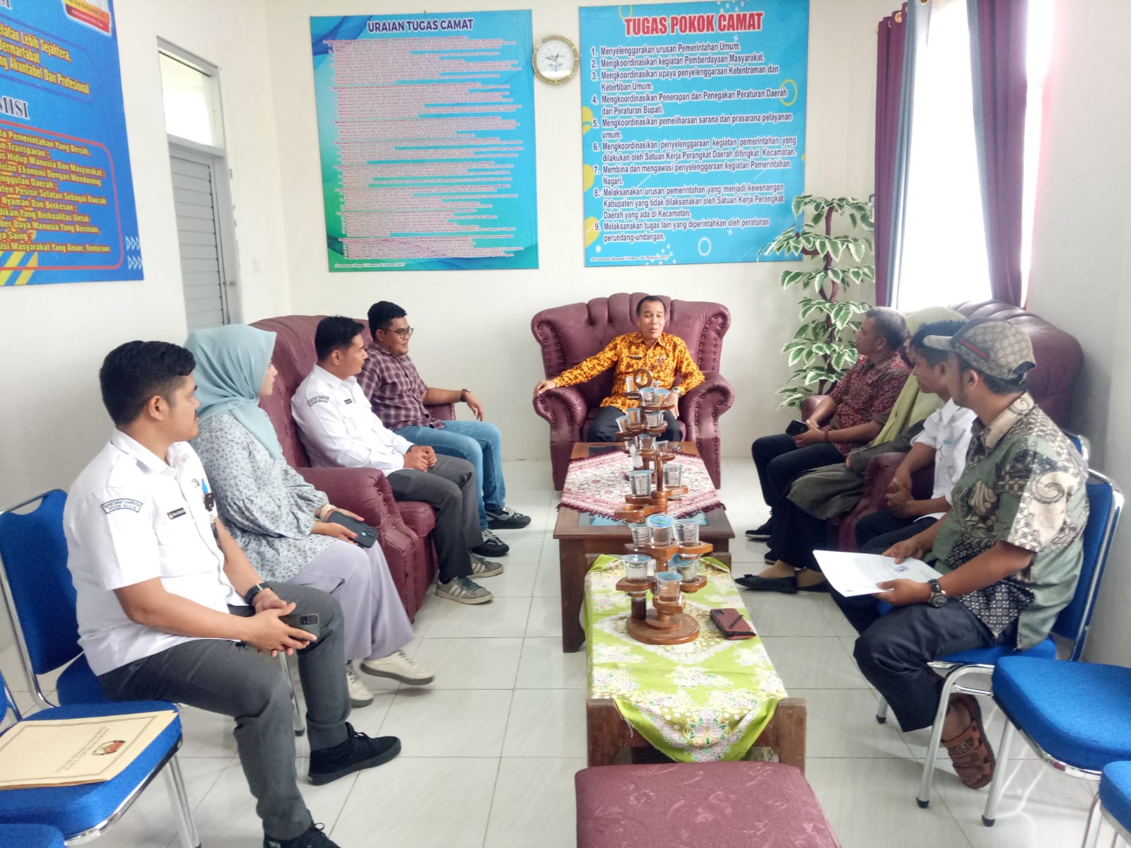 Kunjungan KPU Kabupaten Pesisir Selatan 