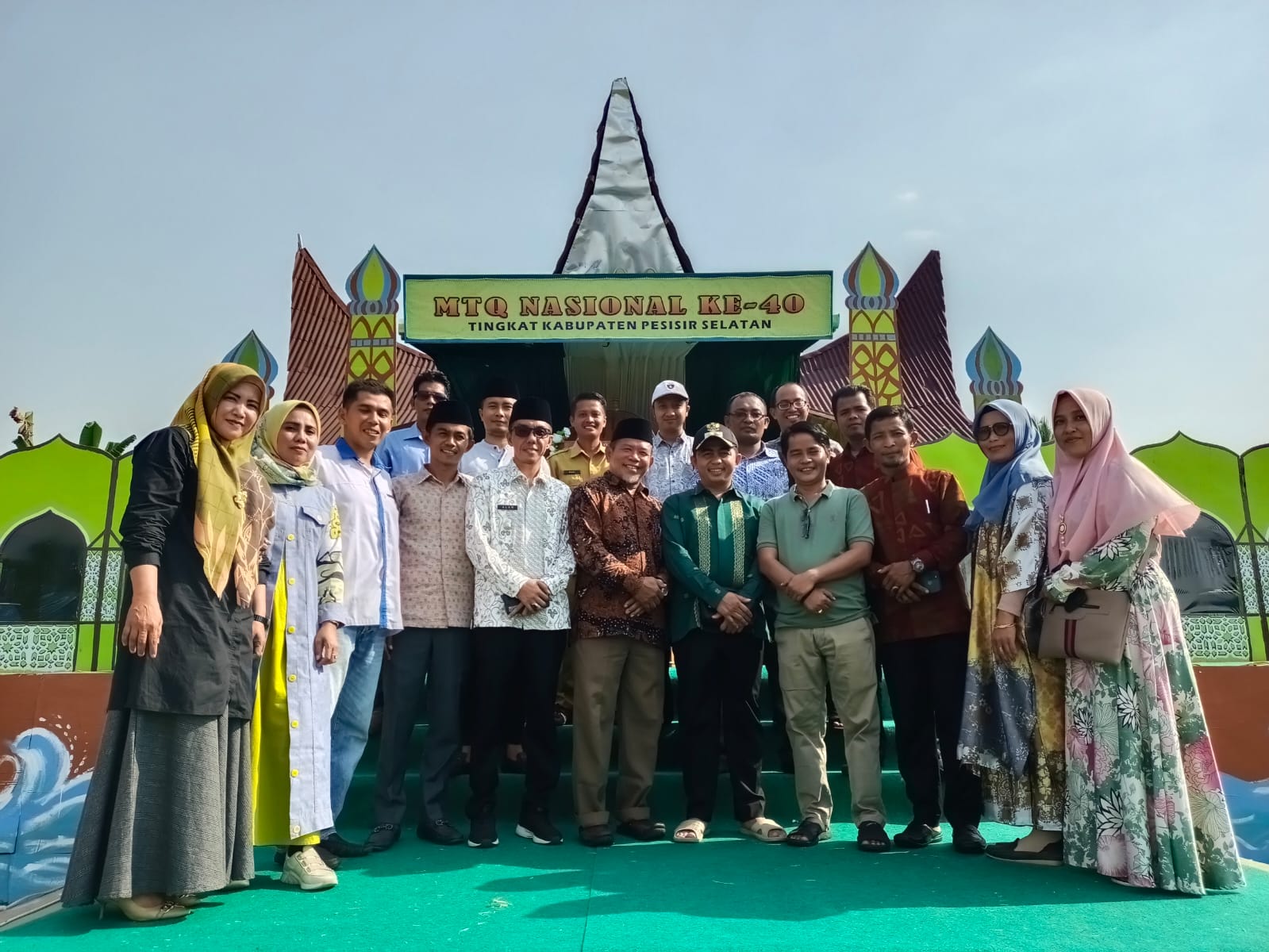 Kunjungan Wakil Bupati dan Anggota DPR Dapil V ke Pemondokan Kafillah MTQ