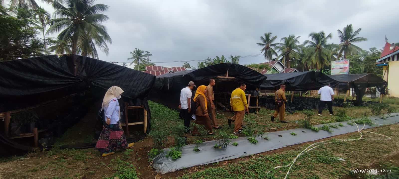 Monev Tim II di Nagari Simpang lama Inderapura 