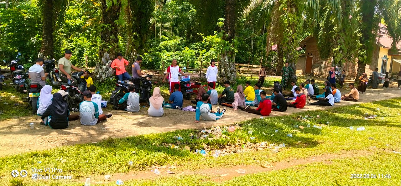 Monitoring Pelaksanaan Pelatihan Paski di Lapangan MTS N 10 Pancung Soal