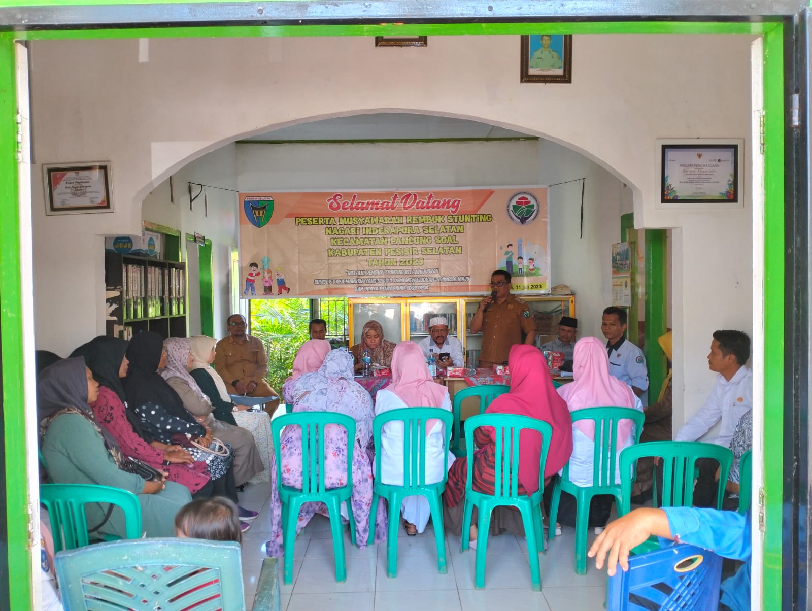 Musyawarah Rembuk Stunting di Nagari Inderapura Selatan 