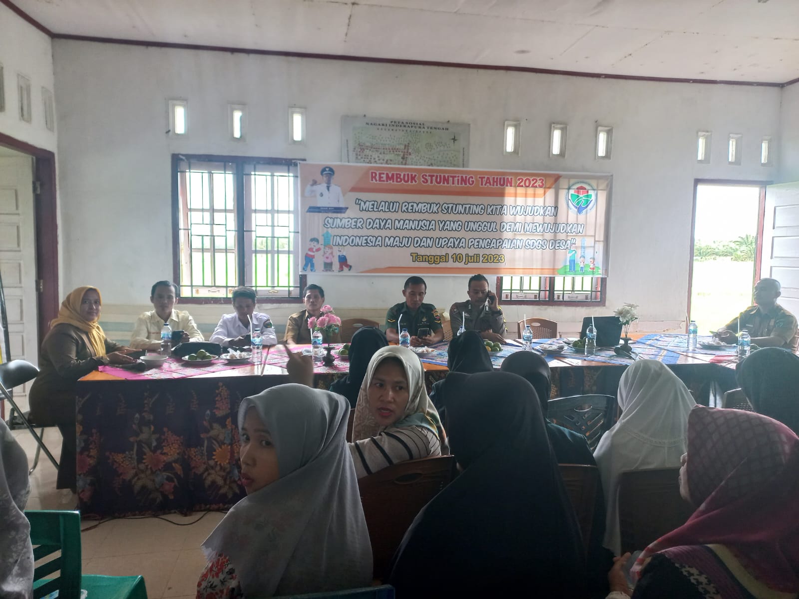 Musyawarah Rembuk Stunting di Nagari Inderapura Tengah 