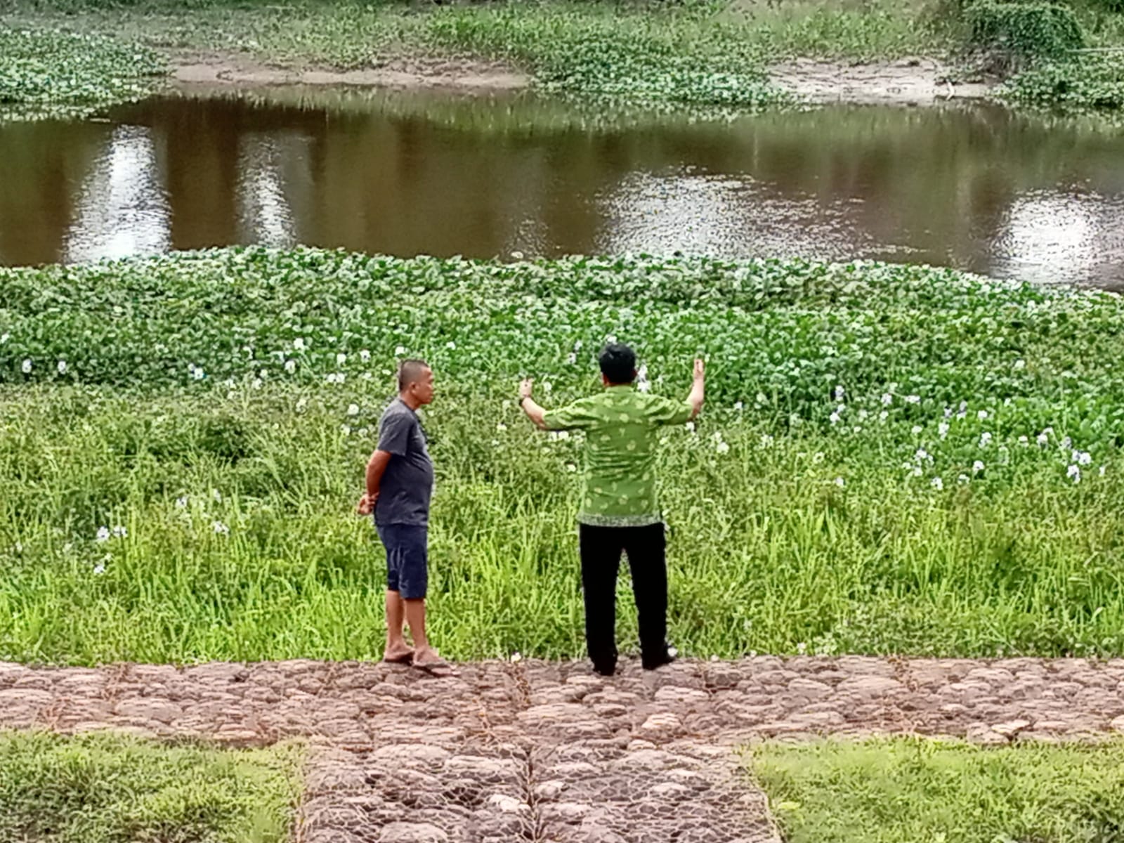 Peninjauan Lokasi Acara Ptang Balimau Nagari Muara Sakai 