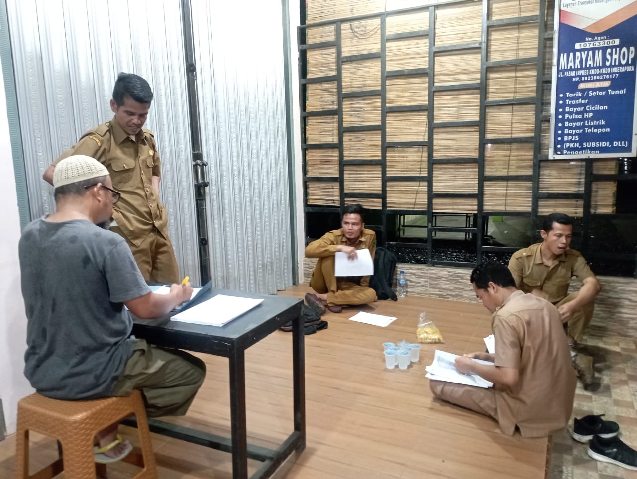 Penyelesaian Berkas Sekretaris Nagari 