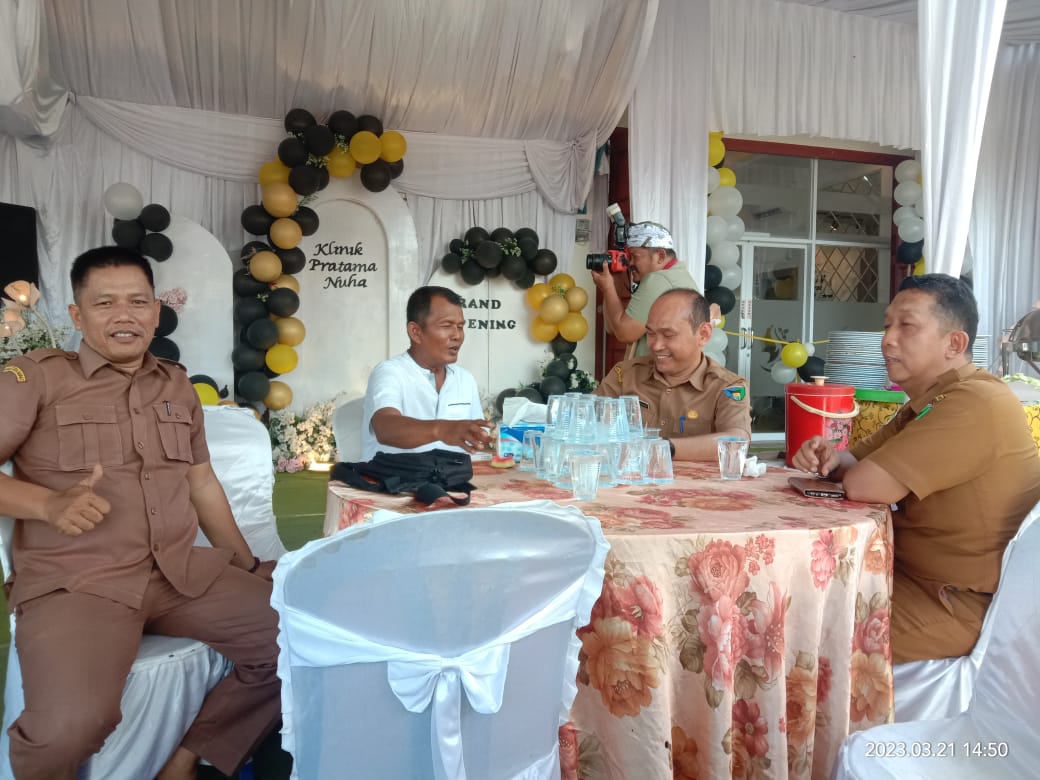 Peresmian Klinik Pratama Inderapura