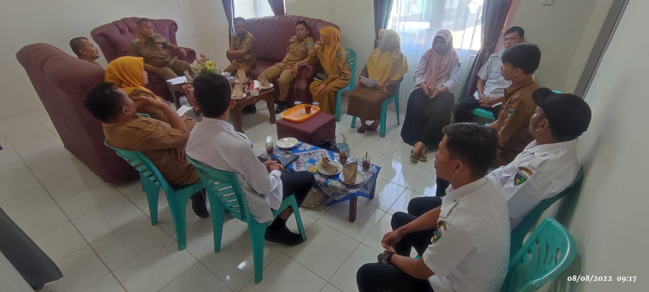 Rapat Awal bulan Agustus Pegawai Kantor Camat Pancung Soal