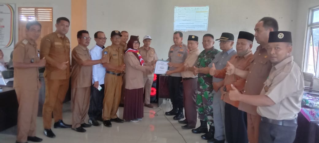 Rapat Pelaporan dan Pembubaran Panitia MTQ ke 40 
