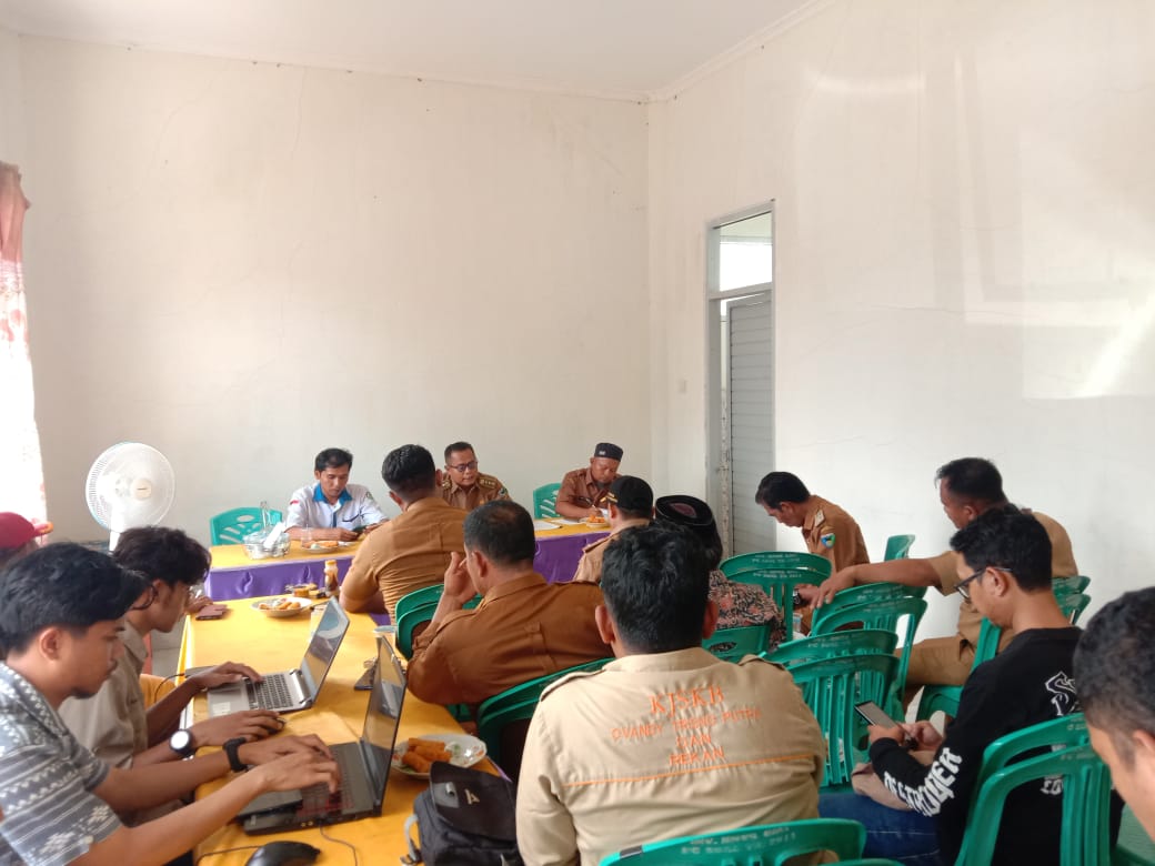Rapat Peta Batas Nagari Antar Kecamatan