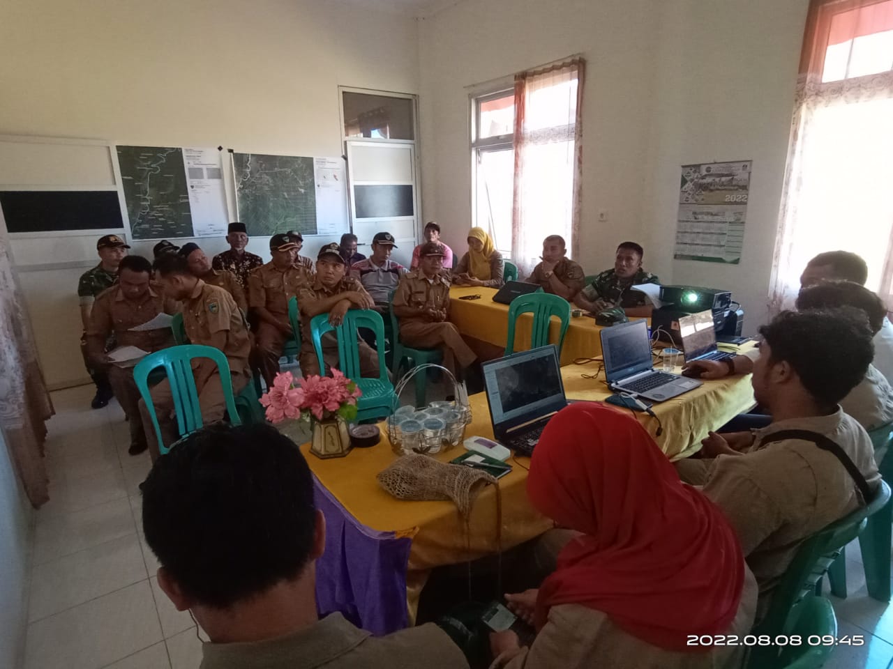 Rapat Peta Batas Nagari Simpang Lama Inderapura