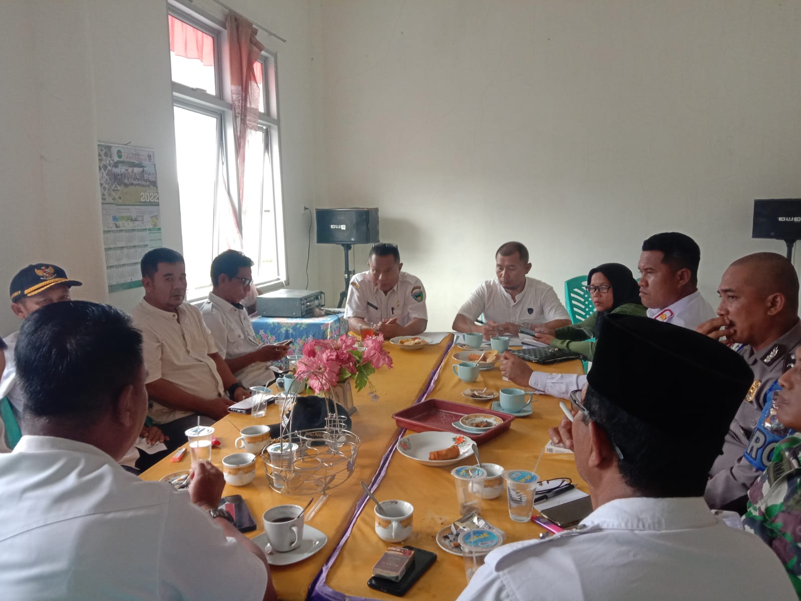 Rapat Peta Batas se-Kecamatan Pancung Soal