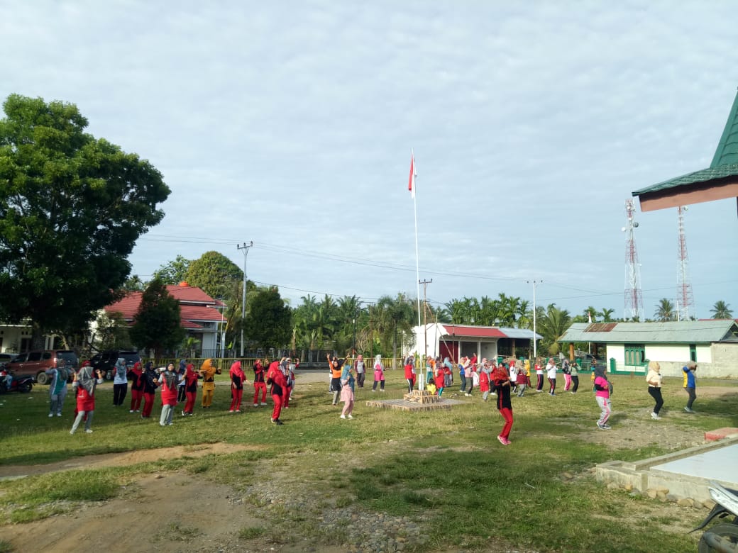 Senam Pagi Awal Tahun 2022