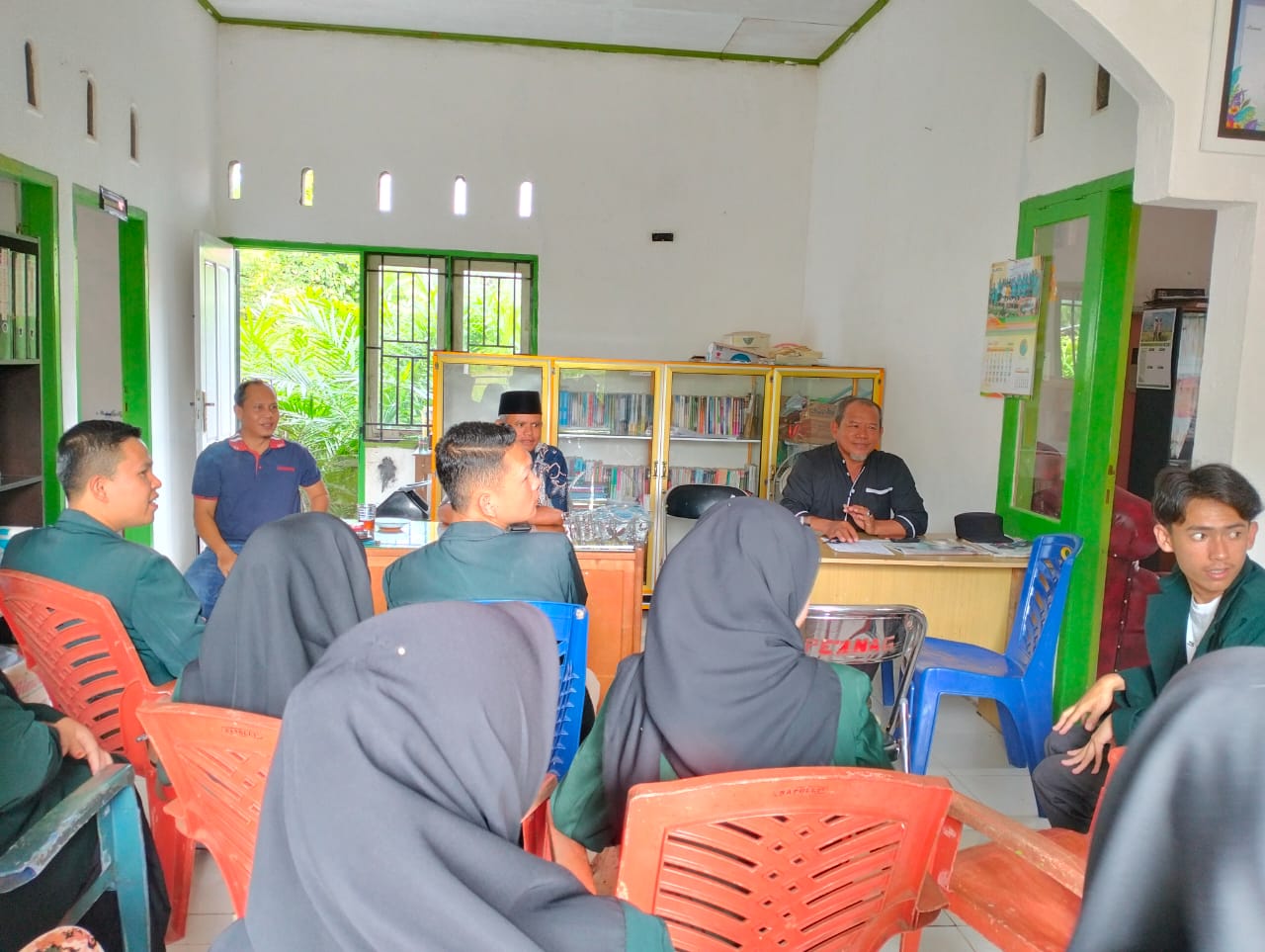 Silaturrahmi Mahasiswa KKN IAIN Kerinci di Nagari Inderapura Selatan 