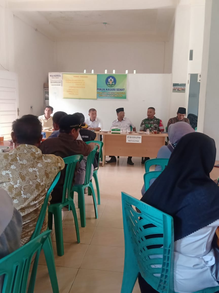 Sosialisasi dan Pembentukan TPPBN Nagari di Nagari Tigo Sungai Inderapura