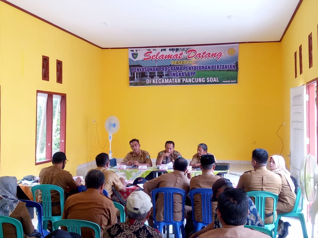 Penyusunan Program Penyuluhan Pertanian Tingkat BPP di Kecamatan Pancung Soal